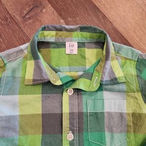 Baby Gap Plaid Button up shirt